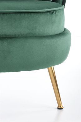 Кресло ALMOND Velvet Halmar Зеленый