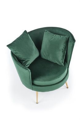 Кресло ALMOND Velvet Halmar Зеленый