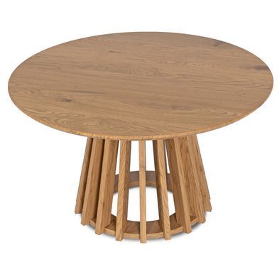 Журнальный столик HARPER MAX MEBEL ELITE 80x80 Дуб реальная фотография