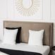 Кровать двуспальная бархатная MEBEL ELITE ANDRE Velvet 140x200 см Беж