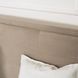 Кровать двуспальная бархатная MEBEL ELITE ANDRE Velvet 140x200 см Беж