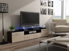 ТВ Тумба EVORA WENGE RTV Cama 194 Венге Мат / Крем Глянец