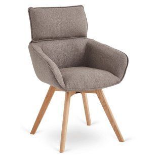 Стілець поворотний MEBEL ELITE DIAS Коричневий жива фотографія