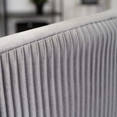 Кресло мягкое STELLA Velvet MEBEL ELITE Серый