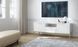 Тумба під телевізор Perfect Home Нова / Nova 1-дверна з 2 ящиками і золотими ніжками RTV154 Білий