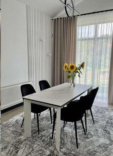 Стол Обеденный VERMONT MATTE STATURARIO Concepto 120/170x80 Керамика реальная фотография