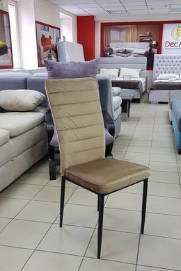 Стул DAOSUN DC 201G Капучино реальная фотография
