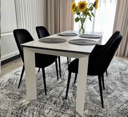 Стіл Обідній VERMONT MATTE STATURARIOE Concepto 120/170x80 Кераміка жива фотографія