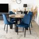 Стілець оксамитовий MEBEL ELITE BARI Velvet Синій