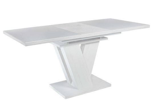 Стол Обеденный DAOSUN DT 402 U 120-80 Белый реальная фотография