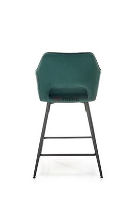 Барний стілець H-107 Halmar Темно-Зелений жива фотографія
