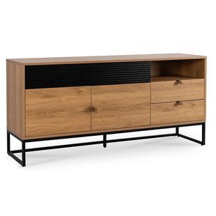 Комод MEBEL ELITE COMO Дуб реальная фотография