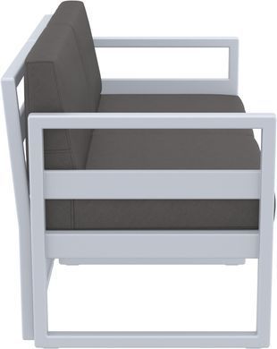 Комплект меблів для тераси Siesta Onto Mykonos Lounge Set Gray Сірий жива фотографія