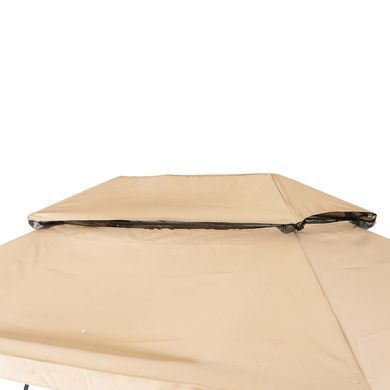 Садова гойдалка з москітною сіткою Mebel Elit CARMEN 237x150x256 см Бежевий