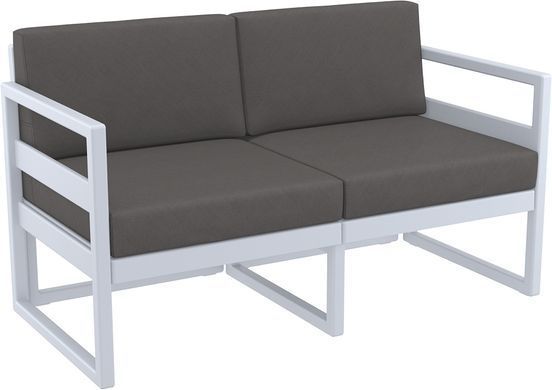 Комплект меблів для тераси Siesta Onto Mykonos Lounge Set Gray Сірий жива фотографія