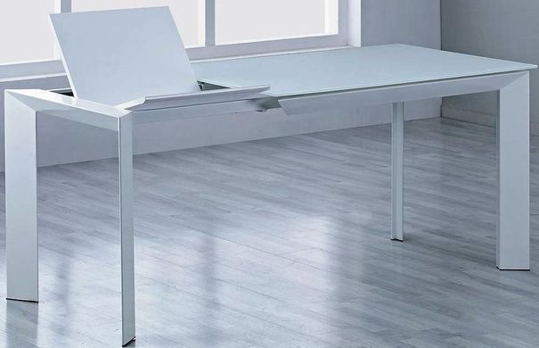 Стіл Обідній DAOSUN DF 201T 160-90 Білий жива фотографія