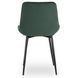 Стул бархатный MEBEL ELITE CHRIS Velvet Зеленый
