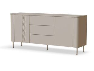 Комод TIRANTE&nbsp;KM-1&nbsp;Halmar 160x40 кашемір жива фотографія