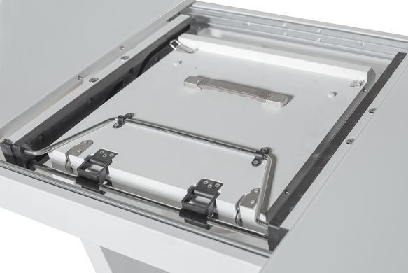 Стіл Обідній DAOSUN DT 8108 140-90 Білий жива фотографія
