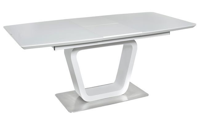 Стіл Обідній DAOSUN DT 8108 140-90 Білий жива фотографія