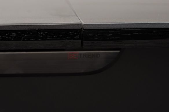 Стіл розкладний TM-76 VETRO 120(150)x80 Чорний Онікс Мат жива фотографія