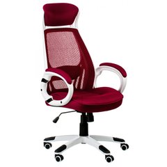 Компьютерное кресло BRIZ RED WHITE Special4You Бордовый