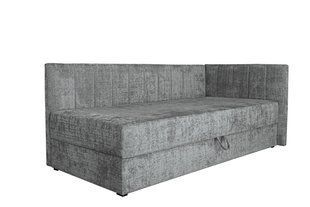 Ліжко RICKY Halmar 90*200 сірий жива фотографія