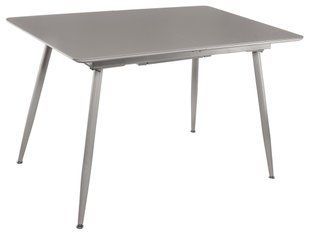 Стол Обеденный DAOSUN DT 859 120-80 Серо-бежевый реальная фотография