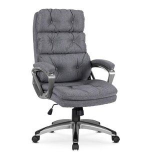 Стілець офісний обертовий MEBEL ELITE STRATO 2 Тканина Сірий жива фотографія