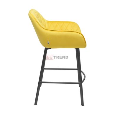Полубарный стул TOMAS Bjorn Желтый реальная фотография