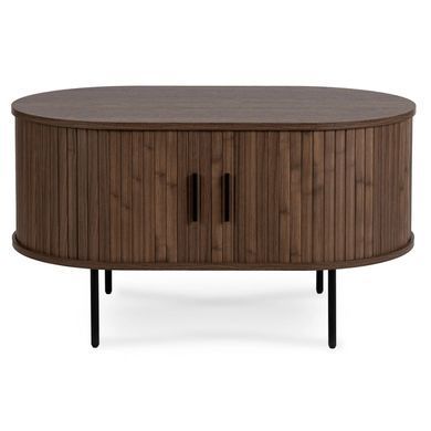 Журнальный столик MEBEL ELITE HEATHER Орех реальная фотография