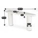Консоль MEBEL ELITE GASTON 158 белый
