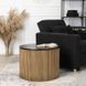 Журнальный столик MIRACLE MEBEL ELITE 60x60 Черный