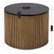 Журнальный столик MIRACLE MEBEL ELITE 60x60 Черный