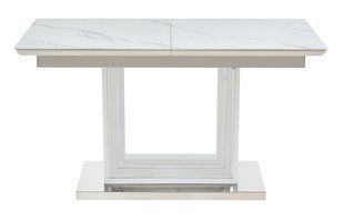 Стол Обеденный DAOSUN DT 816 140(190)х90 Керамика Белый реальная фотография