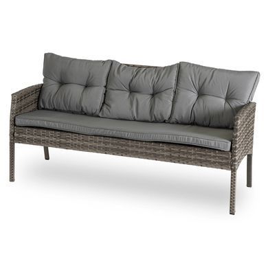Комплект садовой мебели MEBEL ELITE ATLANTA Серый