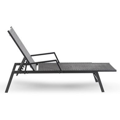 Шезлонг ROULE MEBEL ELITE Чорний