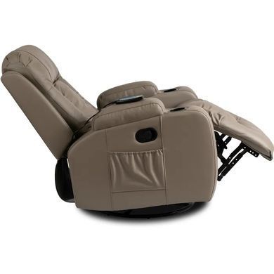 Масажне крісло MEBEL ELITE BOX екошкіра Сірий