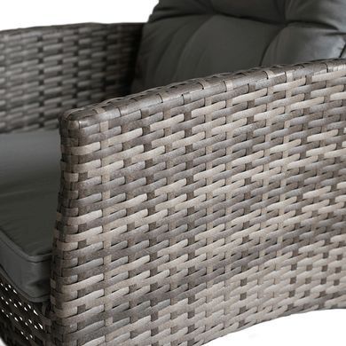 Комплект садовой мебели MEBEL ELITE ATLANTA Серый