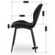 Стілець оксамитовий MEBEL ELITE IRYS Velvet Чорний