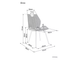 Стул ARCO Velvet Signal Карри