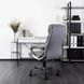Стул офисный вращающийся MEBEL ELITE STRATO Экокожа Серый