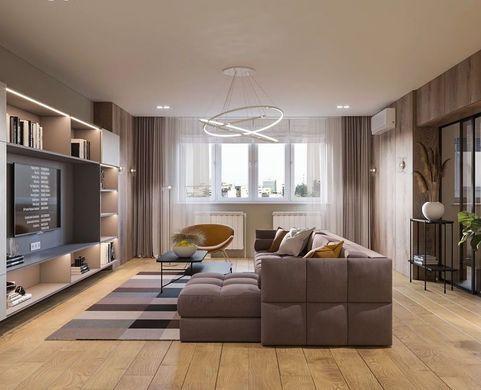 Крісло FOSTER Concepto Жовтий Карі