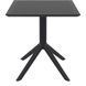 Стіл Siesta Onto Sky Table 70 Black жива фотографія