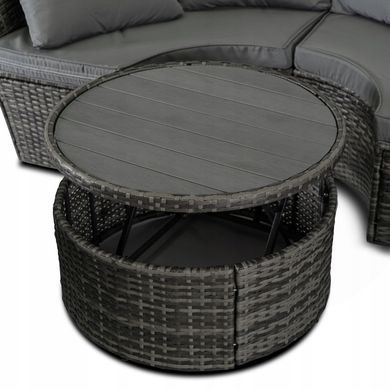 Комплект садовой мебели MEBEL ELITE CALIFORNIA Черный