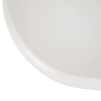 Журнальный столик MEBEL ELITE EMILE 110x90 Белый реальная фотография