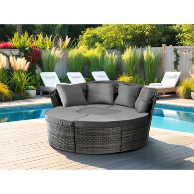 Комплект садовой мебели MEBEL ELITE CALIFORNIA Черный