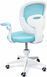 Крісло обертове дитяче з підставкою для ніг PERFECT KIDS BLUE Perfect Home Україна Блакитний