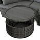 Комплект садовой мебели MEBEL ELITE CALIFORNIA Черный