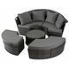 Комплект садовой мебели MEBEL ELITE CALIFORNIA Черный
